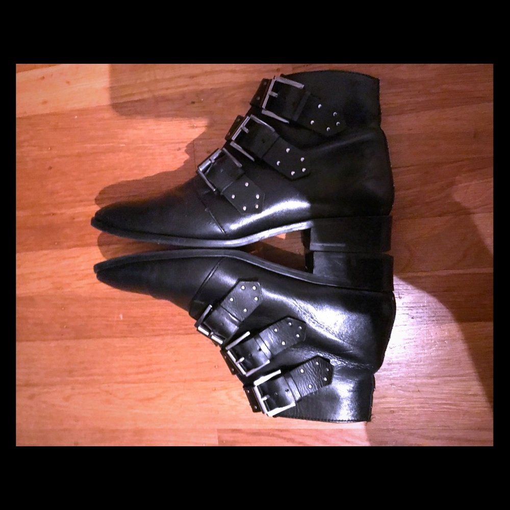 ASOS studded booties